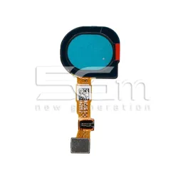 Nappe Capteur Empreintes Digitales Bleu Métallique Samsung M11 Ori | 5G-M
