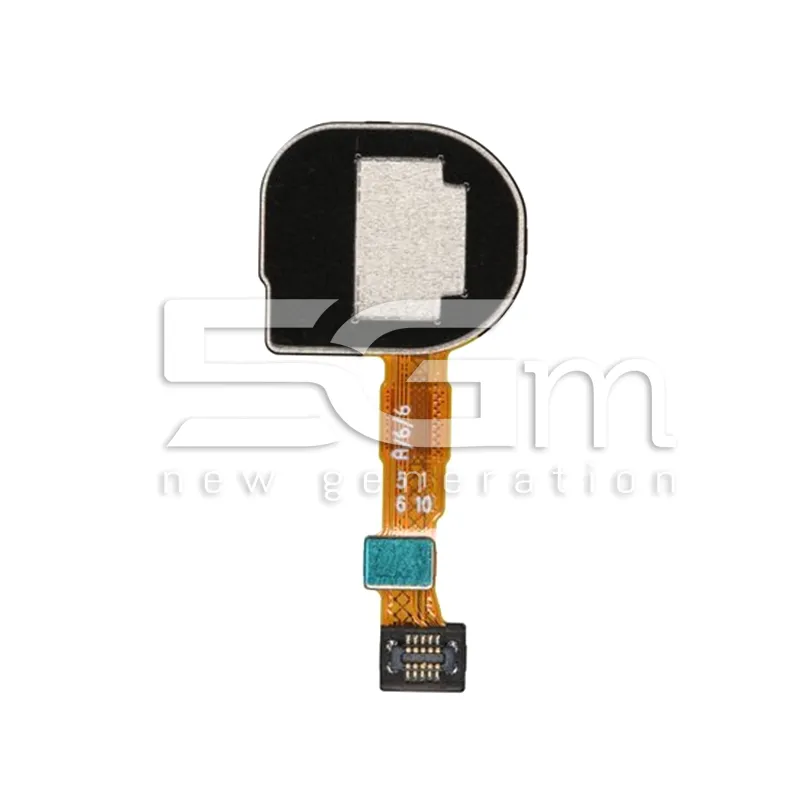 Fingerprint Flexkabel Metallic Blau Samsung M11 Ori | 5G-M.com