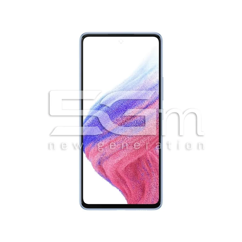 Kijelző Érintővel + Keret Kék Samsung SM-A536 A53 5G Ori | 5G-M