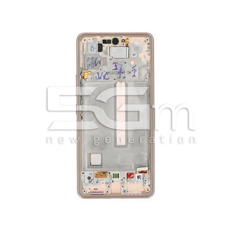 Display Touch + Frame Gold Samsung SM-A536 A53 5G Ori | Store Online 5G-M