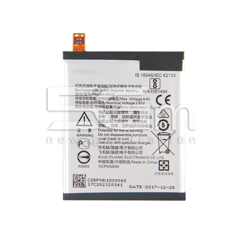 Batteria HE336 2900mAh Nokia 3.1 | Store Online 5G-M