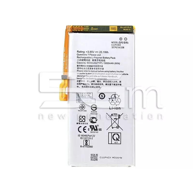 Batteria C11P1903 6000mAh Asus Rog Phone 3