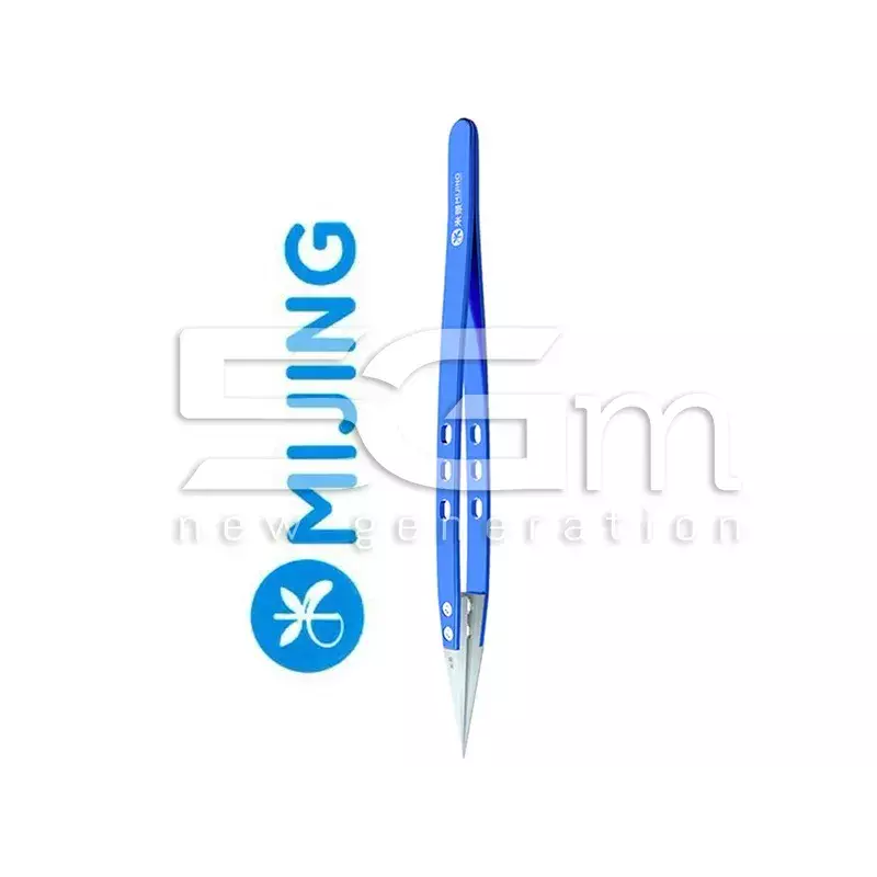 Mijing Tweezer Blue Straight Tip