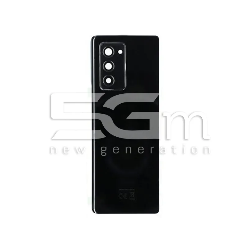 Rückabdeckung + Kameraglas Mystic Schwarz Samsung Z Fold 2 Ori | 5G-M.com