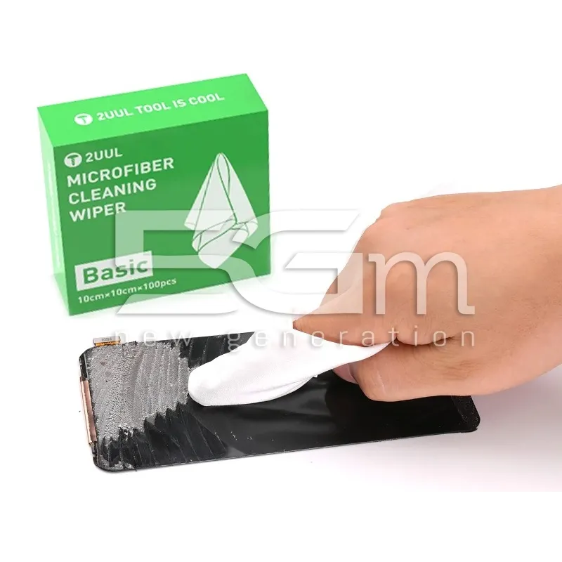 2UUL Cleaning Cloth 100PCS Basic High-Tech Microfiber | 5G-M