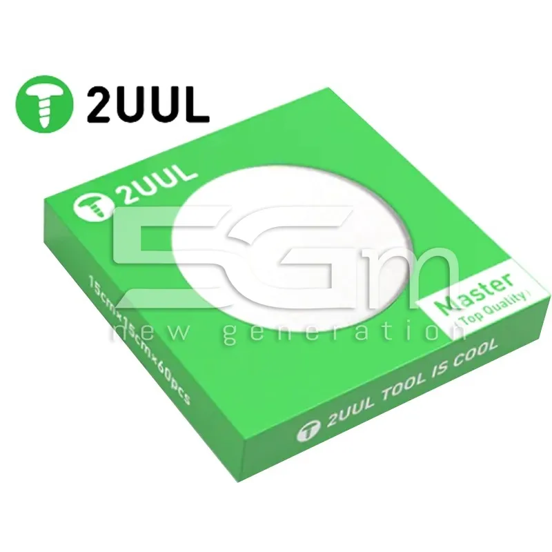 Pano de Limpeza 2UUL Master 15x15cm 60UN Microfibra | 5G-M