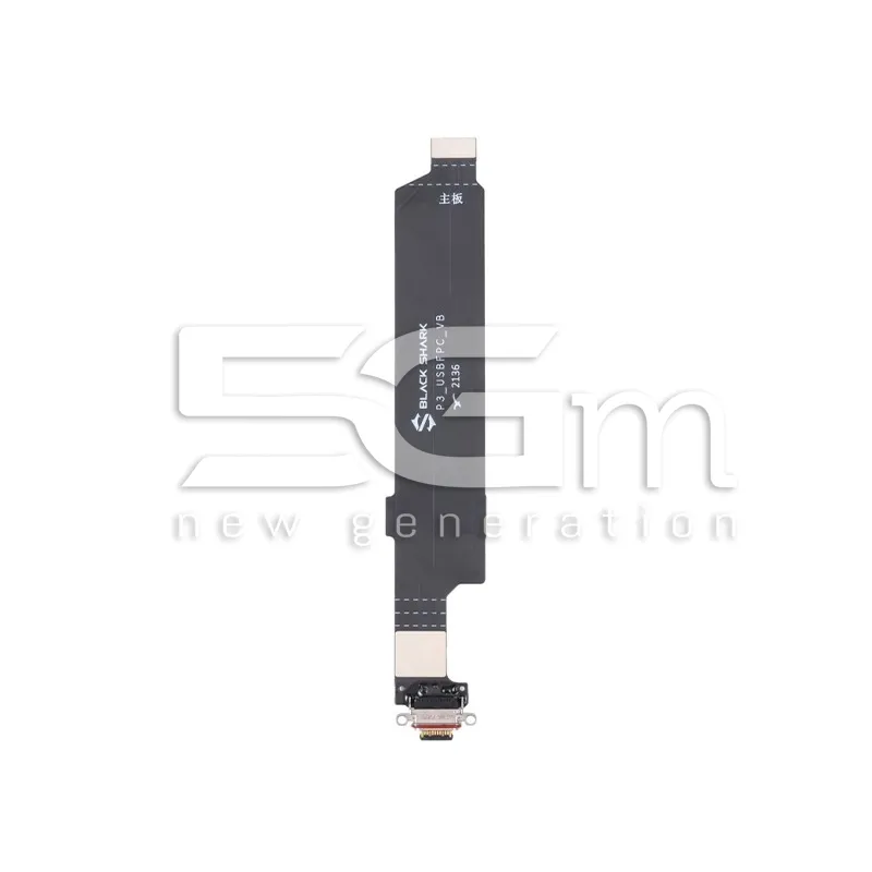 Conector de Carregamento Flex Cable Xiaomi Black Shark 5 Pro | Loja Online 5G-M