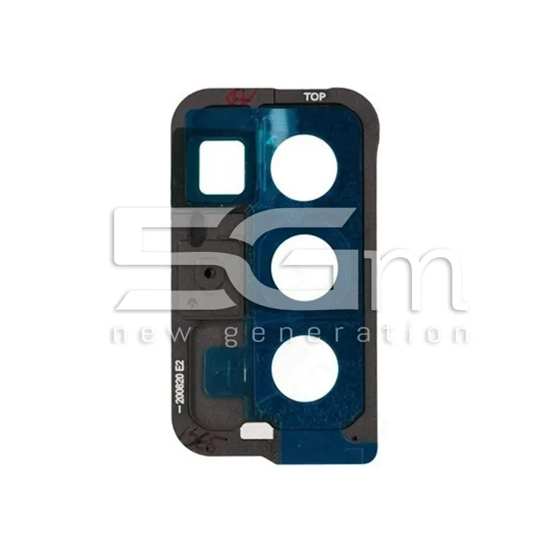 Rahmen Rückkamera Mystic Schwarz Samsung SM-F916 Z Fold 2 Ori | 5G-M