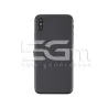 iPhone X Komplettgehäuse Schwarz Ohne Logo | 5G-M
