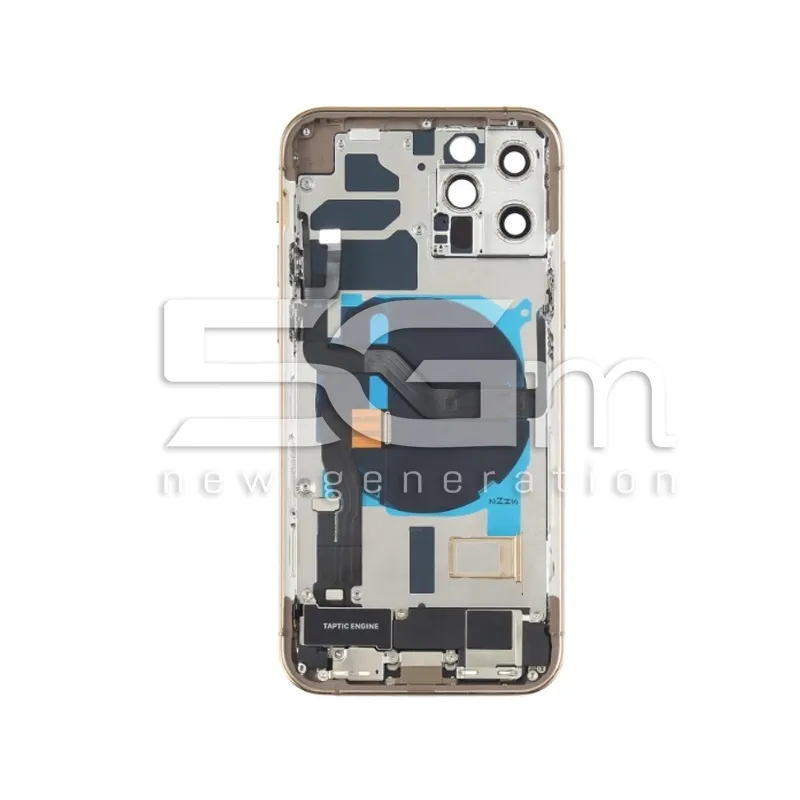 Komplettgehäuse Gold iPhone 12 Pro Ohne Logo | 5G-M Online Shop