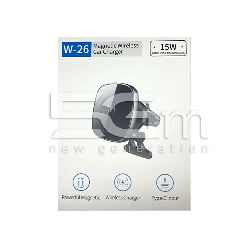 Caricabatteria Per auto Wireless Magnetico 15 W | Store Online 5G-M