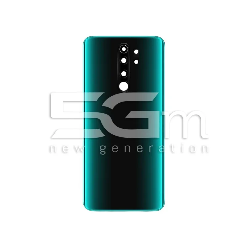 Coque Arrière Verte + Vitre Caméra Xiaomi Redmi Note 8 Pro Sans Logo | 5G-M