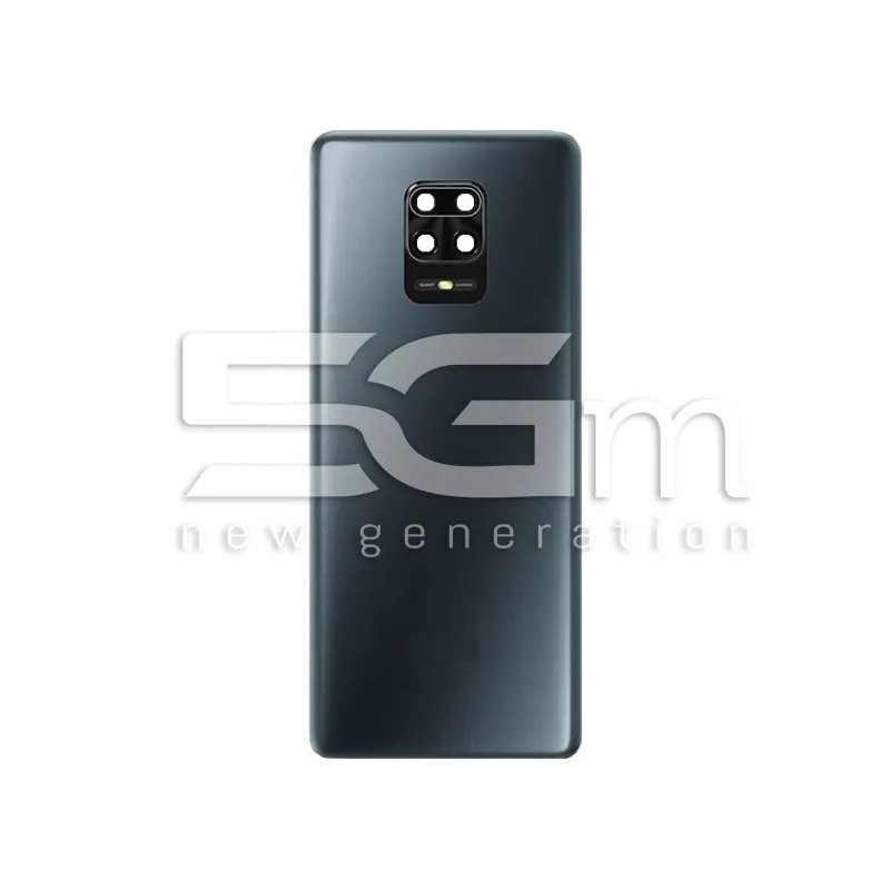 Retro Cover Nero + Vetrino Camera Xiaomi Redmi Note 9 Pro No Logo | Store Online 5G-M