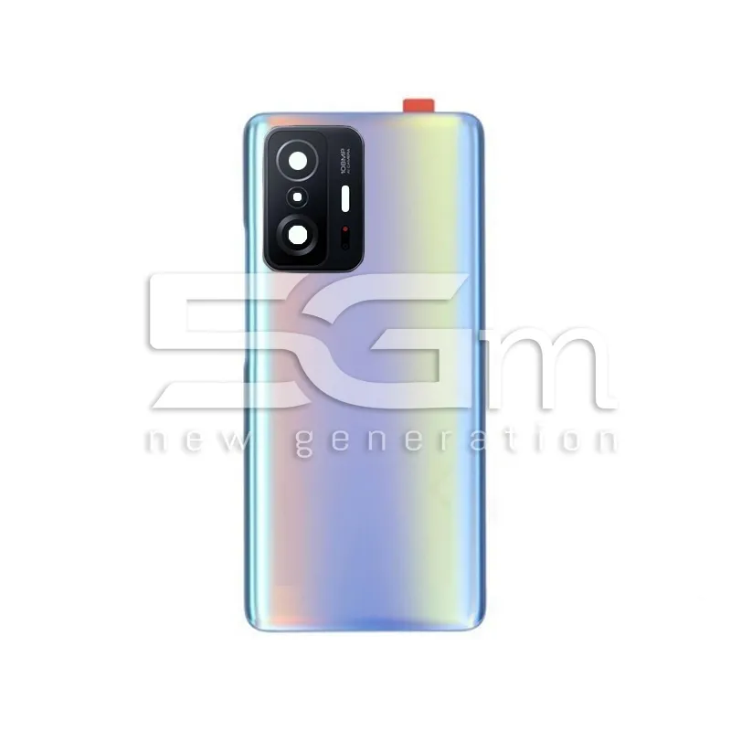 Retro Cover Celestial Blue + Vetrino Camera Xiaomi Mi 11T - Mi 11T Pro 5G No Logo | Store Online 5G-M