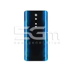 Заден капак Син + Стъкло на камерата Xiaomi Mi9 T Без лого | 5G-M