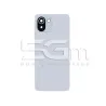 Retro Cover Bianco + Vetrino Camera Xiaomi Mi 11 Lite - 11 Lite 5G No Logo | Store Online 5G-M