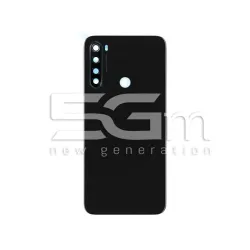 Капак Черен + Стъкло Камера Xiaomi Redmi Note 8 Без Лого | 5G-M