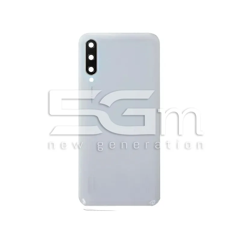 Retro Cover Bianco + Vetrino Camera Xiaomi Mi A3 No Logo | Store Online 5G-M