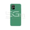 Zöld Hátlap + Kameraüveg Xiaomi Mi 10 Lite Logó nélkül | 5G-M Online Áruház