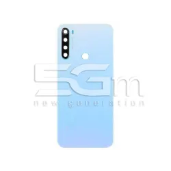 Заден капак Бял + Стъкло за камера Xiaomi Redmi Note 8T Без лого | 5G-M