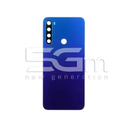 Retro Cover Blu + Vetrino Camera Xiaomi Redmi Note 8T No Logo | Store Online 5G-M