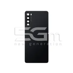 Заден капак Черен + Стъкло камера Xiaomi Redmi Note 8T Без лого