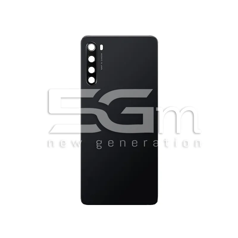 Cache Arrière Noir + Verre Caméra Xiaomi Redmi Note 8T Sans Logo | 5G-M