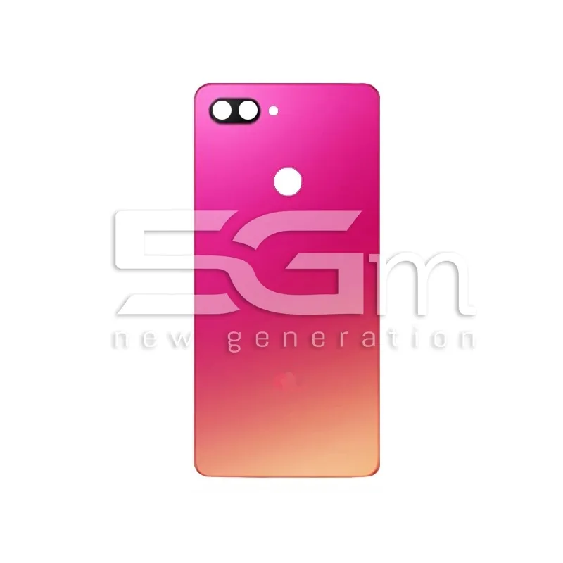 Retro Cover Gold-Pink + Vetrino Camera Xiaomi Mi8 Lite No Logo | Store Online 5G-M