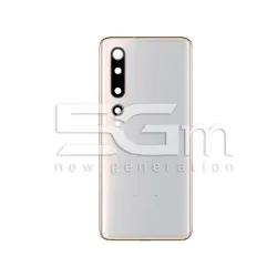 Retro Cover Silver + Vetrino Camera Xiaomi Mi 10 No Logo | Store Online 5G-M