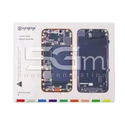 KAIGEXIN Tappetino Magnetico con Guida Viti iPhone 12 Mini
