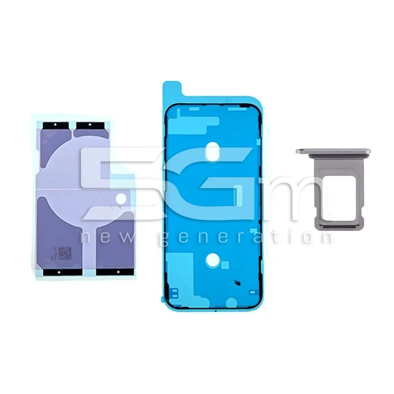 Rear Cover Full Parts Graphite iPhone 12 Pro Max No Logo | Loja Online 5G-M