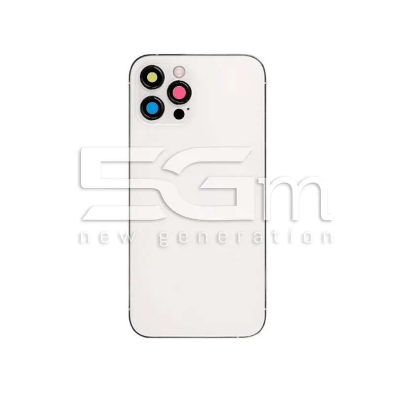 Coque Complète Blanc iPhone 12 Pro Max Sans Logo | 5G-M