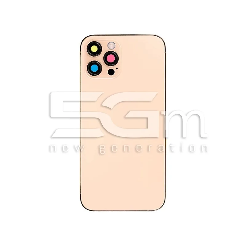 Vollständiges Gehäuse Gold iPhone 12 Pro Max Ohne Logo | 5G-M Online-Shop