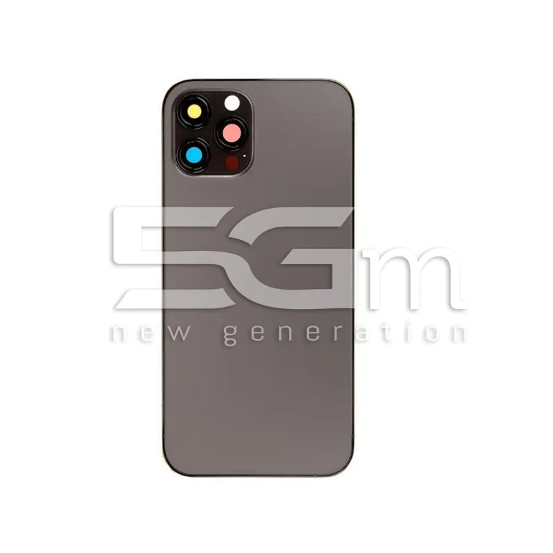 Cover Completa Graphite iPhone 12 Pro Max No Logo | Store Online 5G-M