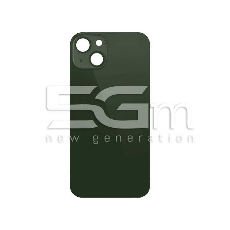Rear Cover Green iPhone 13 Mini Big Hole (No Logo) | Loja Online 5G-M