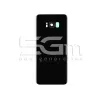Rückabdeckung Schwarz + Kameraglas Samsung S8 Ohne Logo | 5G-M
