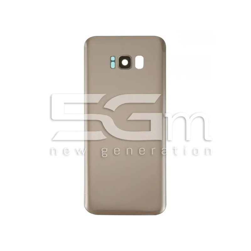 Retro Cover Gold + Vetrino Camera Samsung SM-G950F S8 No Logo | Store Online 5G-M