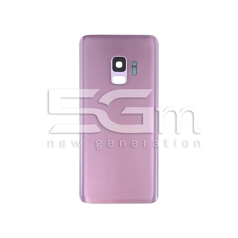Rear Cover Purple + Camera Lens Samsung SM-G960 S9 No Logo