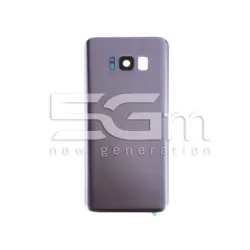 Paarse Achtercover + Cameraglas Samsung S8+ SM-G955F Zonder Logo | 5G-M