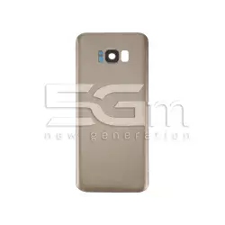 Rear Cover Gold + Lens Camera Samsung SM-G955F S8+ No Logo
