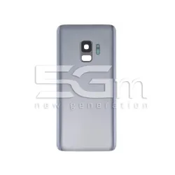 Achterklep Grijs Zonder Logo + Cameraglas Samsung SM-G960 S9 | 5G-M