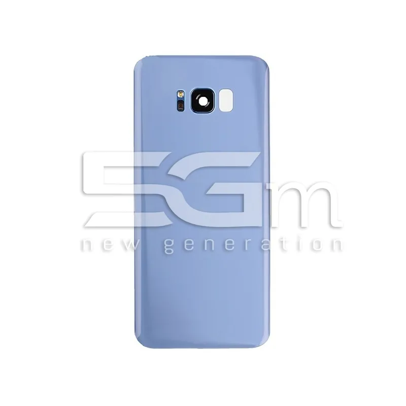 Backcover Blau + Kameraglas Samsung S8+ G955F No Logo | 5G-M.com