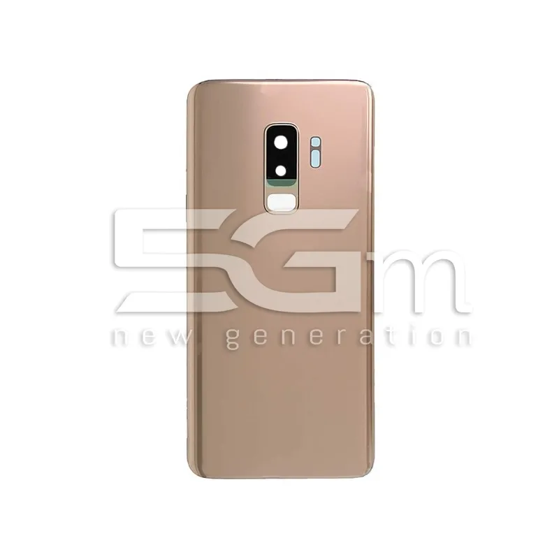 Retro Cover Gold + Vetrino Camera Samsung SM-G965 S9 Plus No Logo | Store Online 5G-M