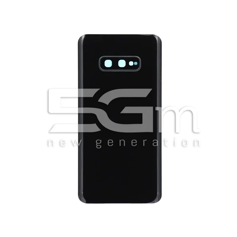 Rear Cover Black + Camera Lens Samsung SM-G970F S10e No Logo | Loja Online 5G-M