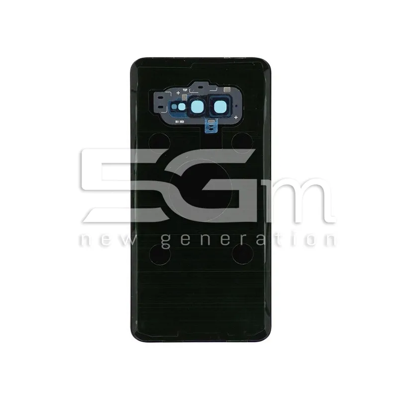 Cache Arrière Noir + Verre Caméra Samsung S10e (SM-G970F) Sans Logo | 5G-M