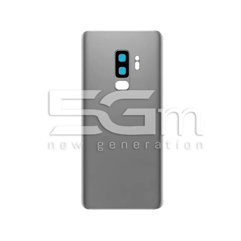 Retro Cover Grigio + Vetrino Camera Samsung SM-G965 S9 Plus No Logo | Store Online 5G-M