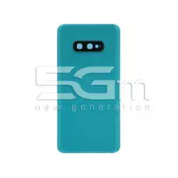 Rear Cover Green + Camera Lens Samsung SM-G970F S10e No Logo