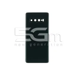 Заден Капак Черен + Стъкло на Камерата Samsung S10 SM-G973F | 5G-M
