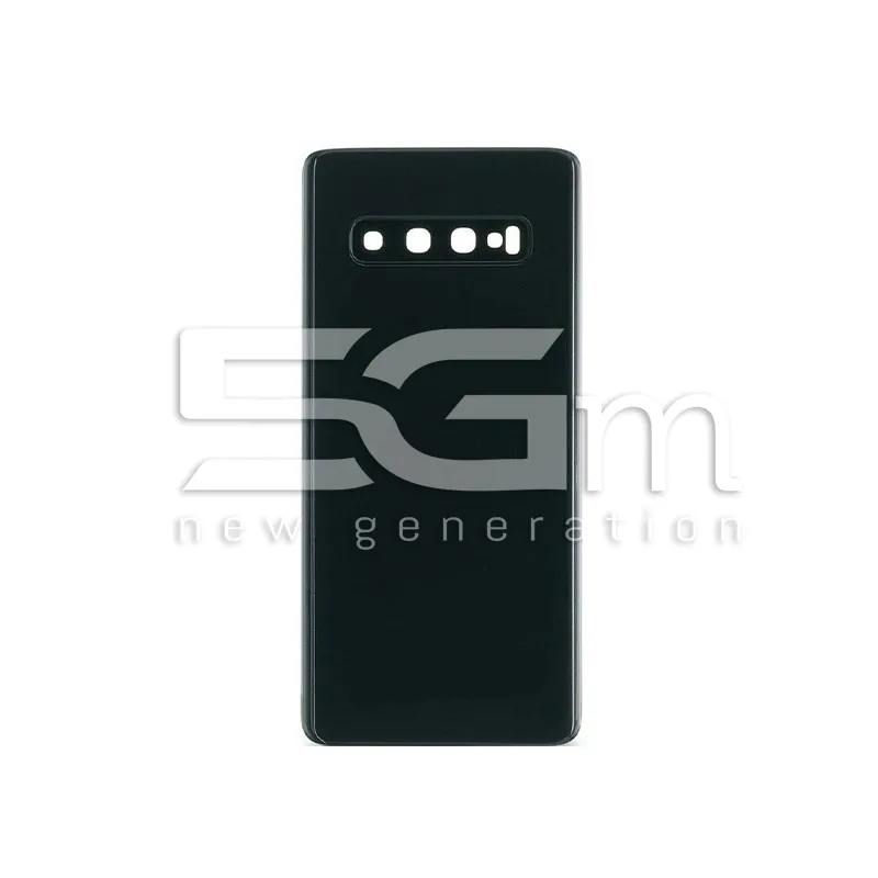 Retro Cover Nero + Vetrino Camera Samsung SM-G973F S10 No Logo | Store Online 5G-M