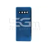 Rückseite Abdeckung Blau + Kamera Glas Samsung S10 No Logo | 5G-M